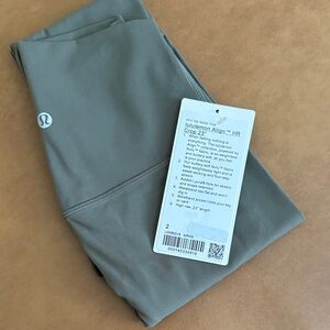 Lululemon Align HR Crop 23” - Army Green